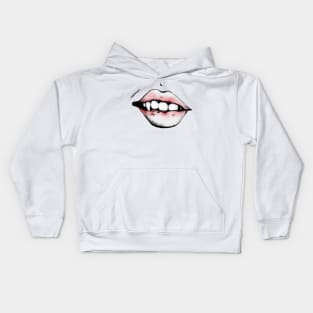 Vampire Teeth Halloween Kids Hoodie